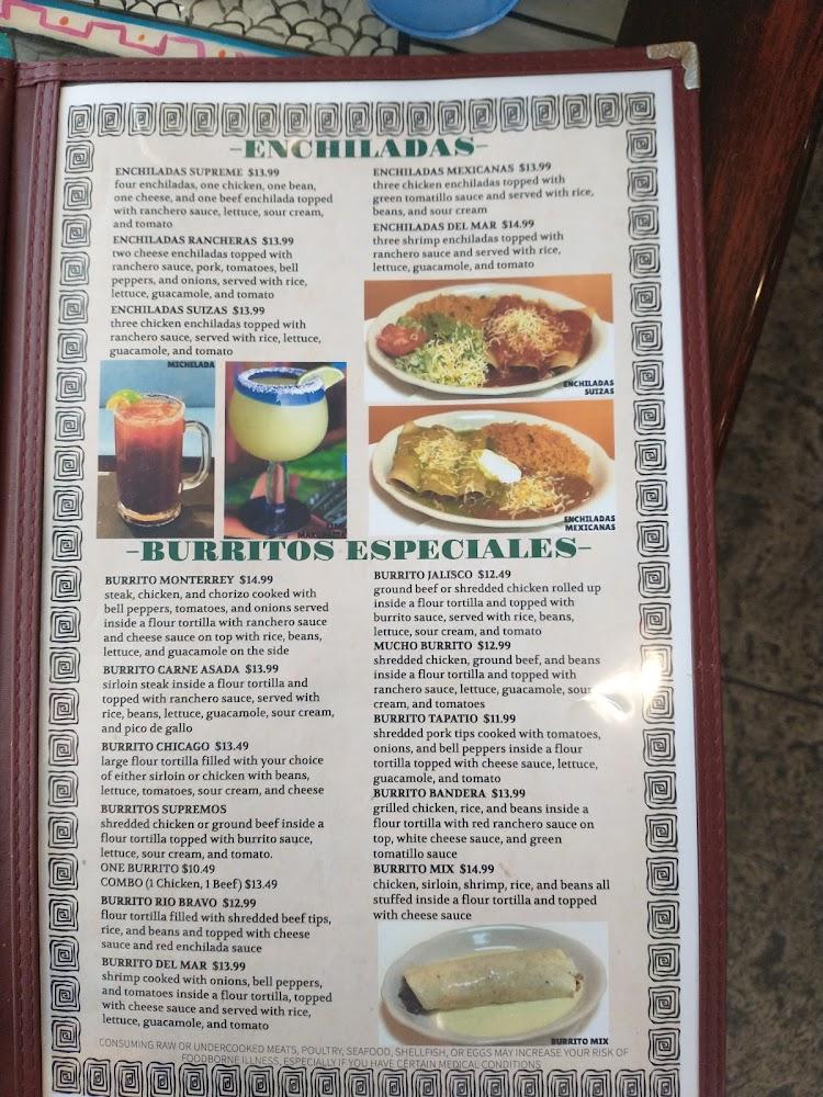 El Tequila Mexican Restaurant - Menu Scan 3